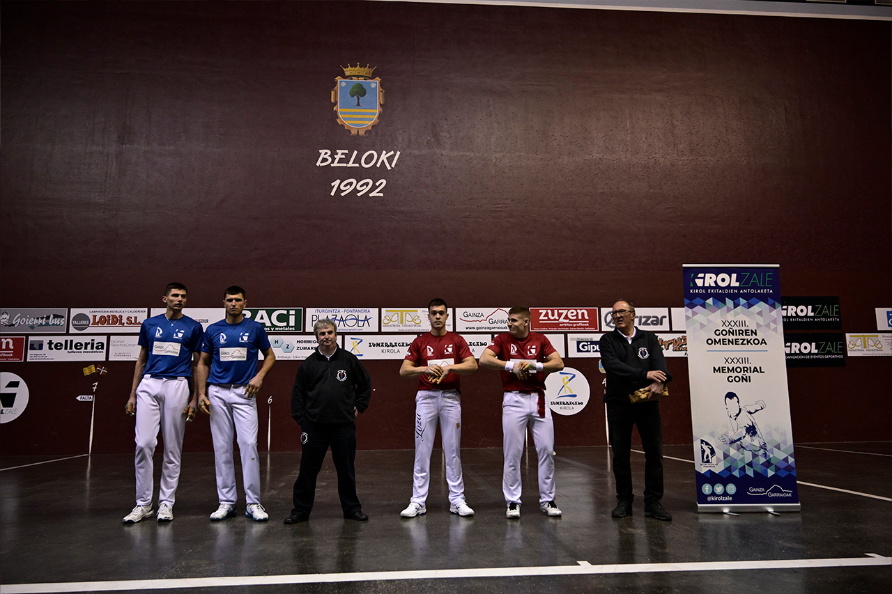 Eñaut Lizeaga inicia el Memorial Goñi por el camino del año pasado y Sarasibar también pasa la primera criba