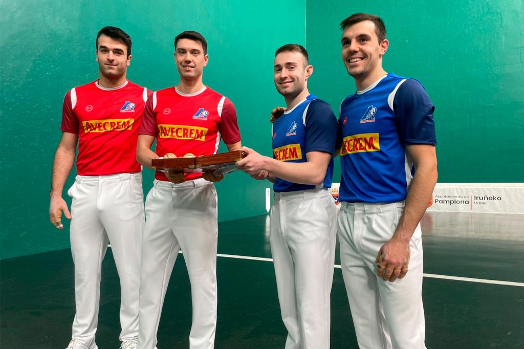 El sábado se reparten las txapelas del Campeonato Parejas Serie B 2025