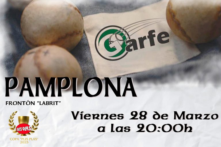 FINAL de la Copa Plis Plas en Pamplona