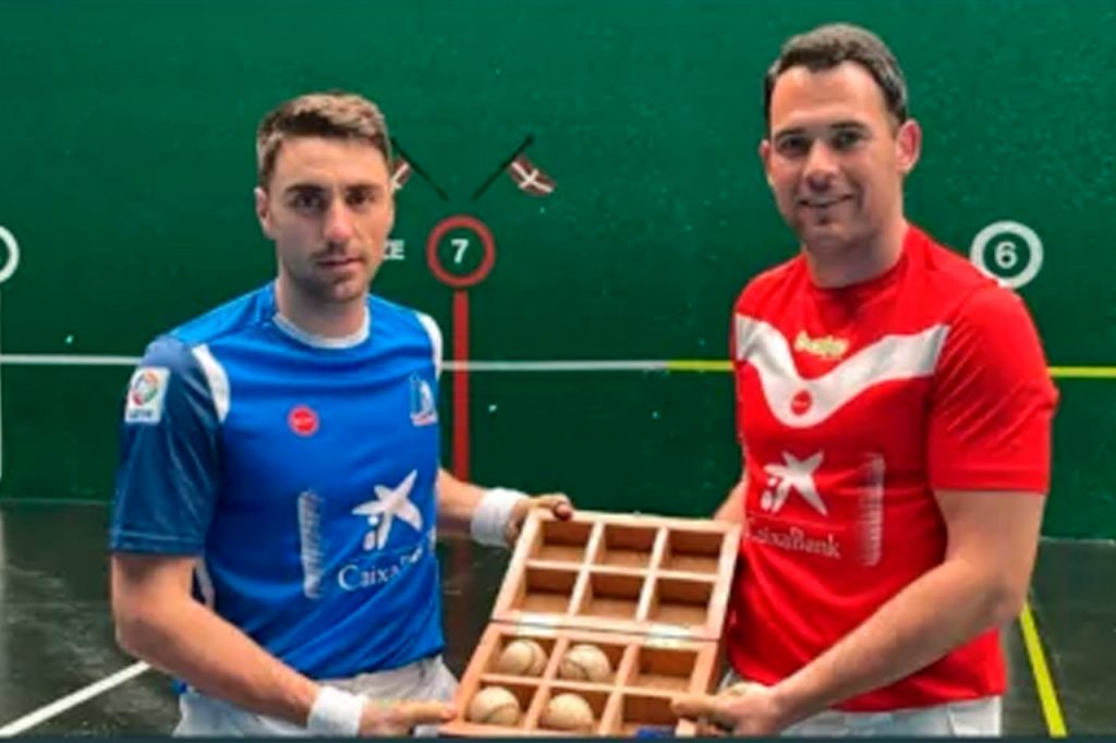 Jaka y Peio Etxeberria cierran la jornada de octavos en el Beotibar