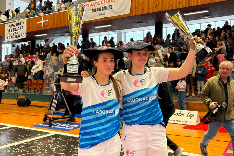 Arraiza-Gaminde ganan la txapela en una final memorable