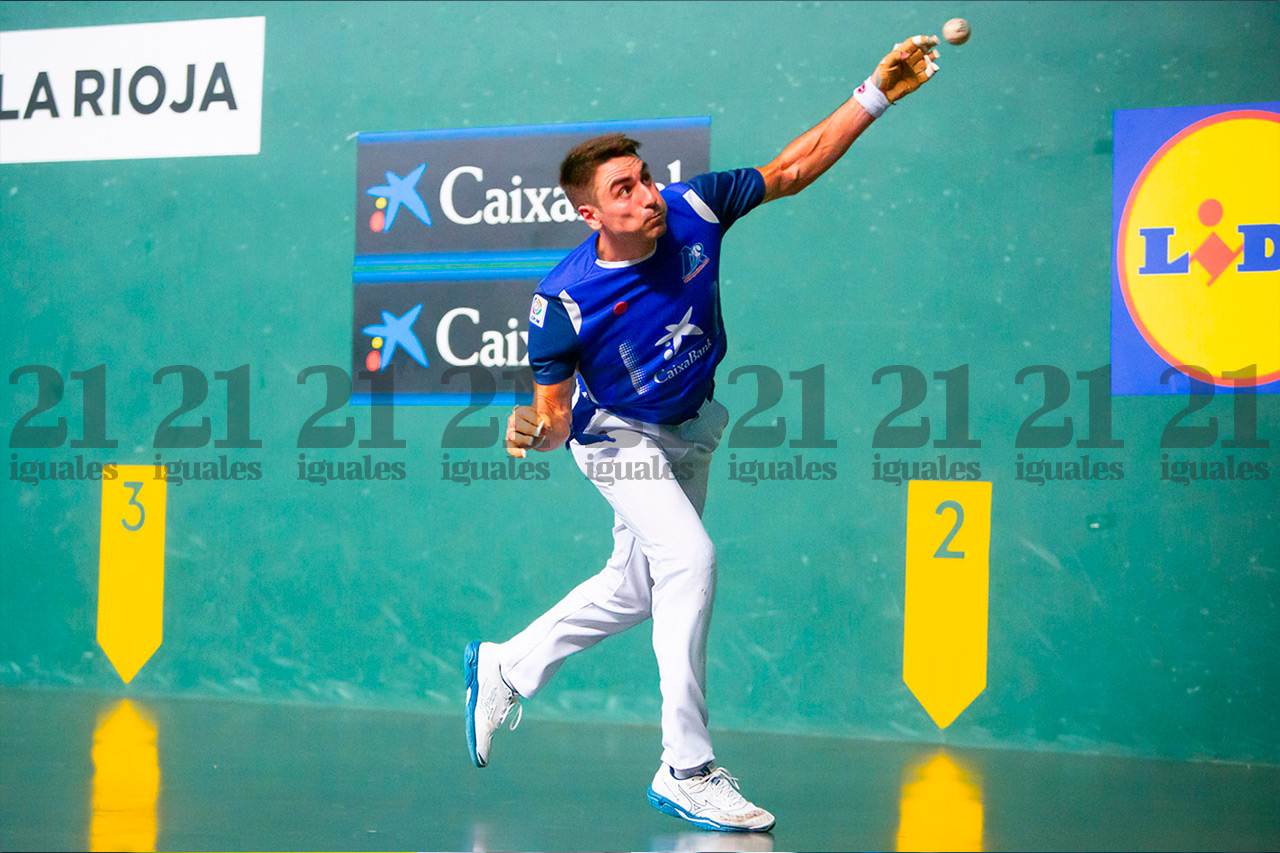 Peio Etxeberria completa la liguilla de cuartos del Manomanista