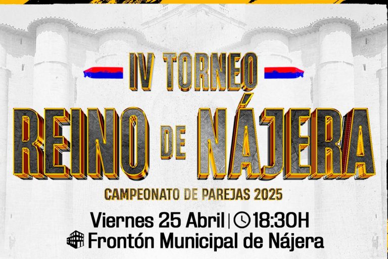 Cartelera IV Torneo Reino de Nájera 25 abril