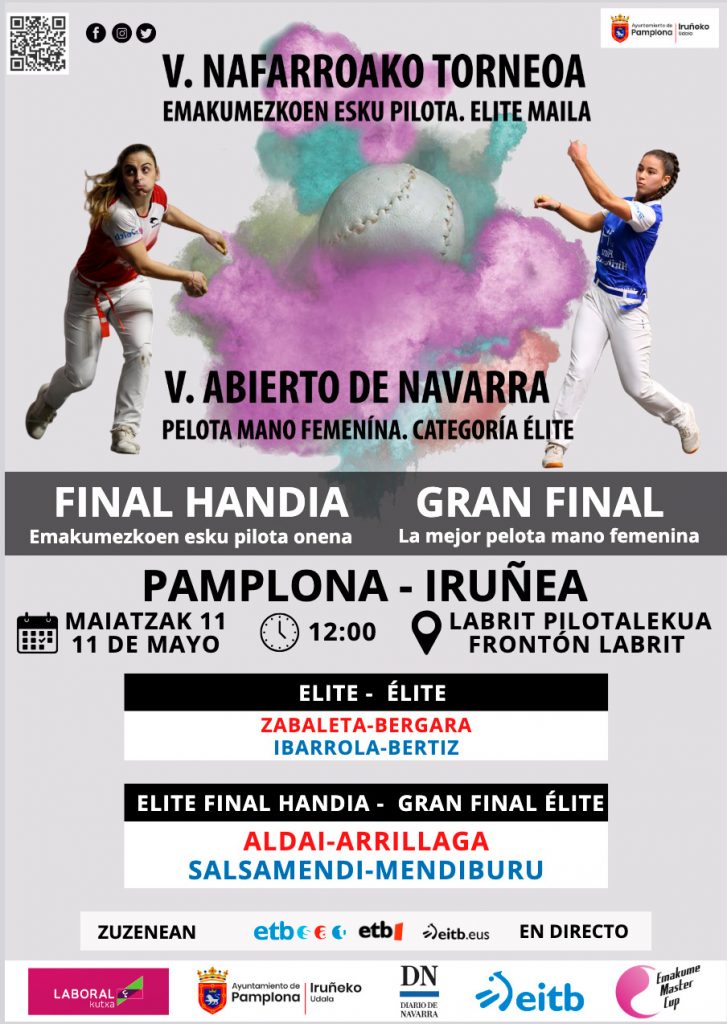 Cartel Final Abierto de Navarra 2025