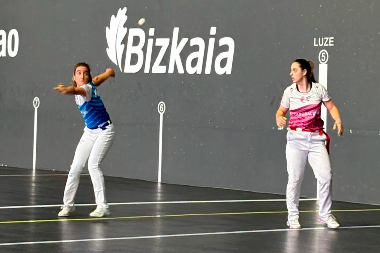 Ibarrola-Gaminde y Amaia Aldai demuestran que van muy en serio