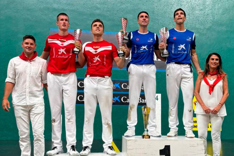 Peio Etxeberria y Zabaleta enseñan músculo en el Labrit