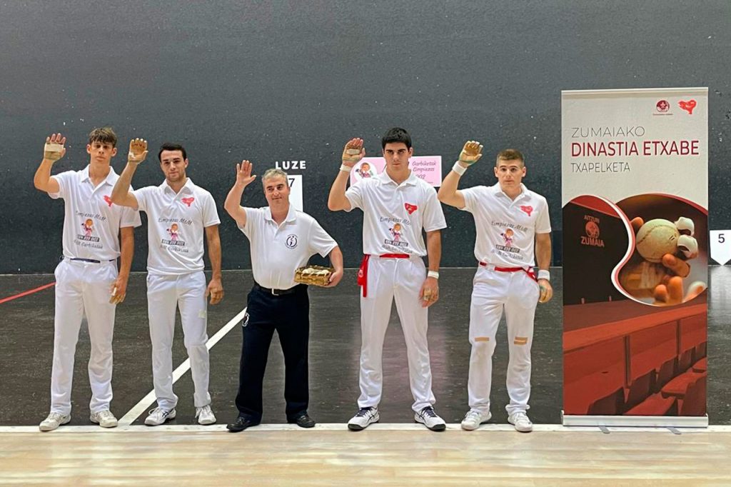 Apezetxea-Santesteban y Beitia-Elorz completan los cuartos de final