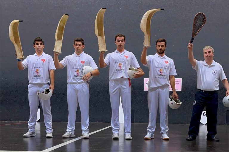 El torneo de cesta punta del Dinastía Etxabe tendrá una final entre zumaiarras