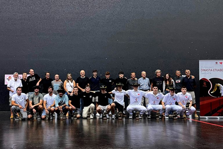 Erik-Uranga, Murua-Etxeberria y Amiano-Landa, nuevos campeones de la Dinastía Etxabe