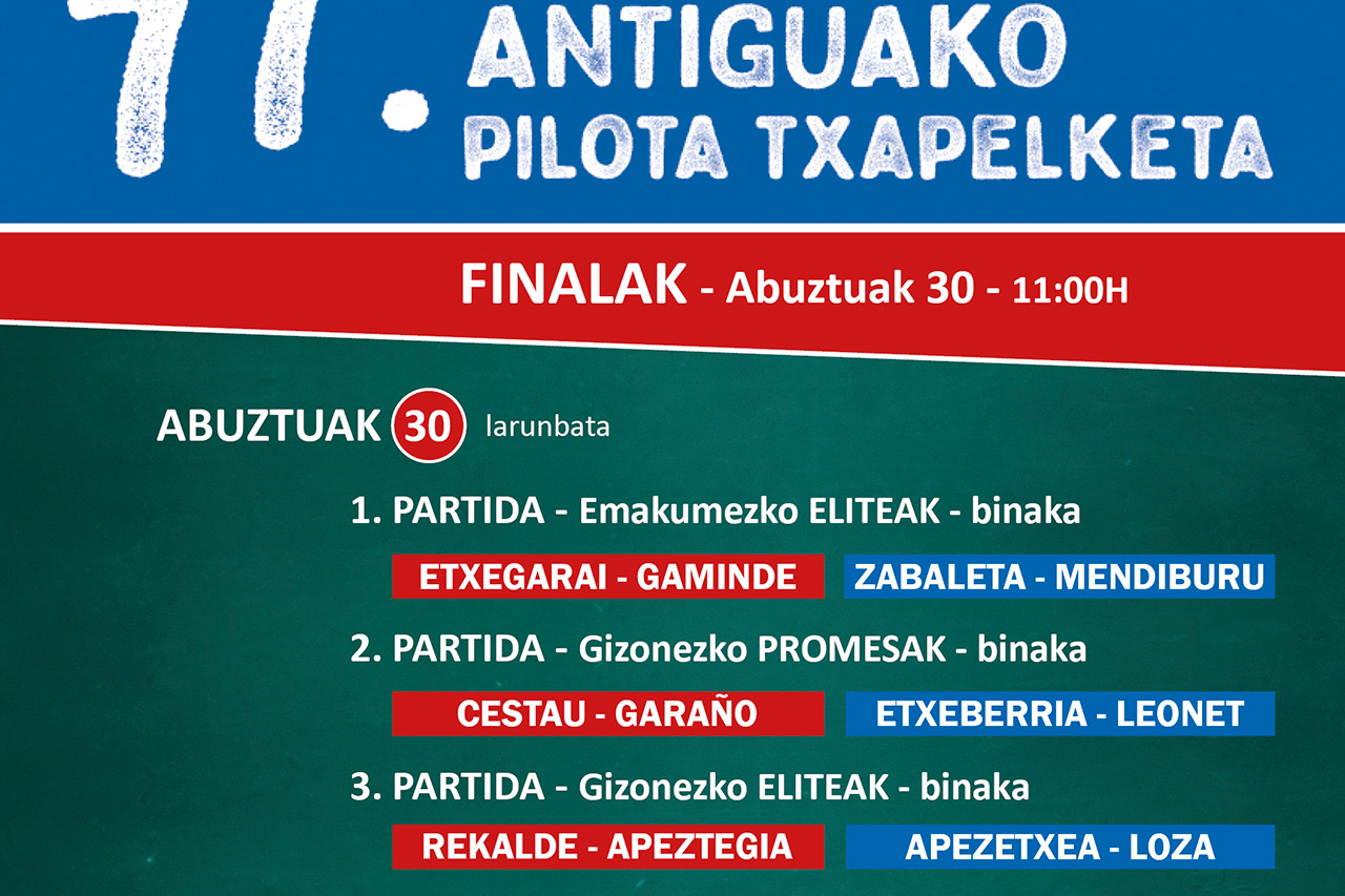 Finales de mucha calidad en el Antiguo