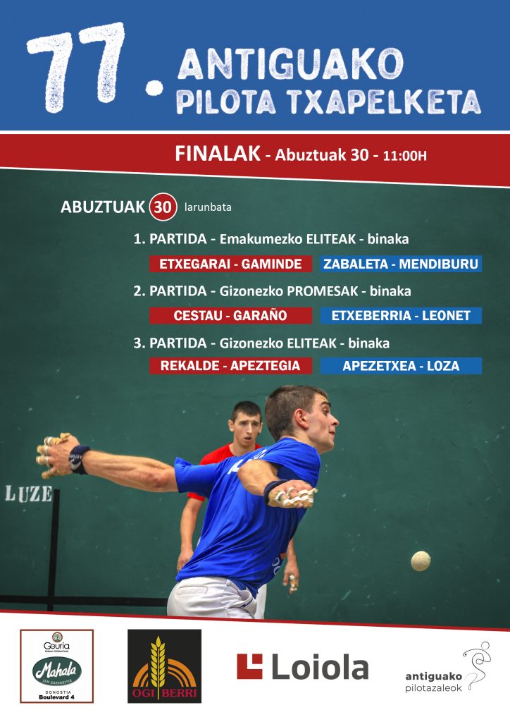 Cartel finales Atiguo 2025