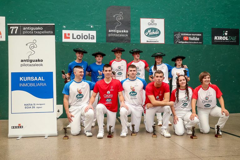 Apezetxea-Loza, Cestau-Garaño y Etxegarai-Gaminde han sido los campeones del Antiguo