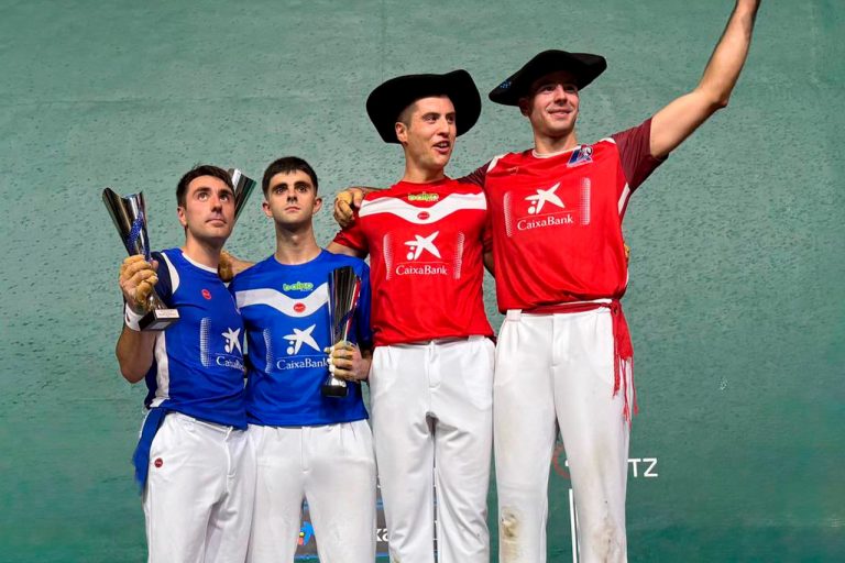 Darío y Eskiroz fueron una roca para ganar la txapela