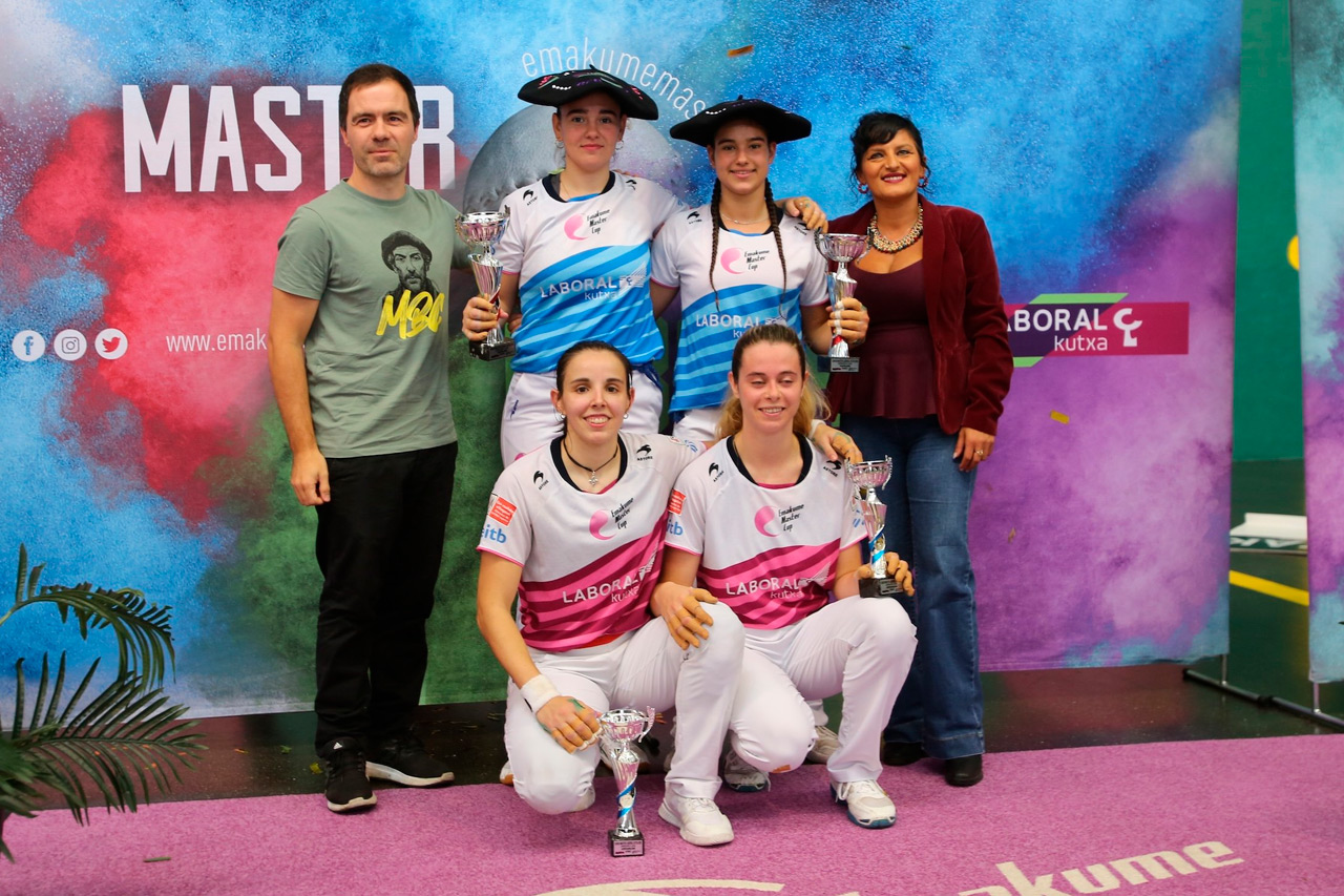 Ibarrola y Gaminde confirman en Bermeo que son la pareja más sólida del verano