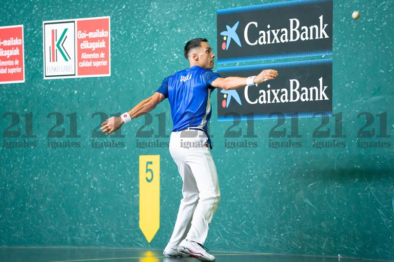 Zabala sabe sufrir para seguir con vida