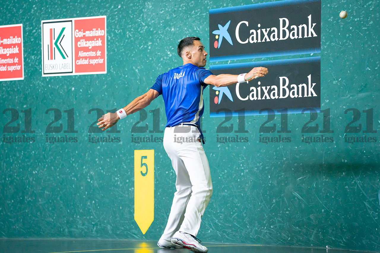 Zabala sabe sufrir para seguir con vida