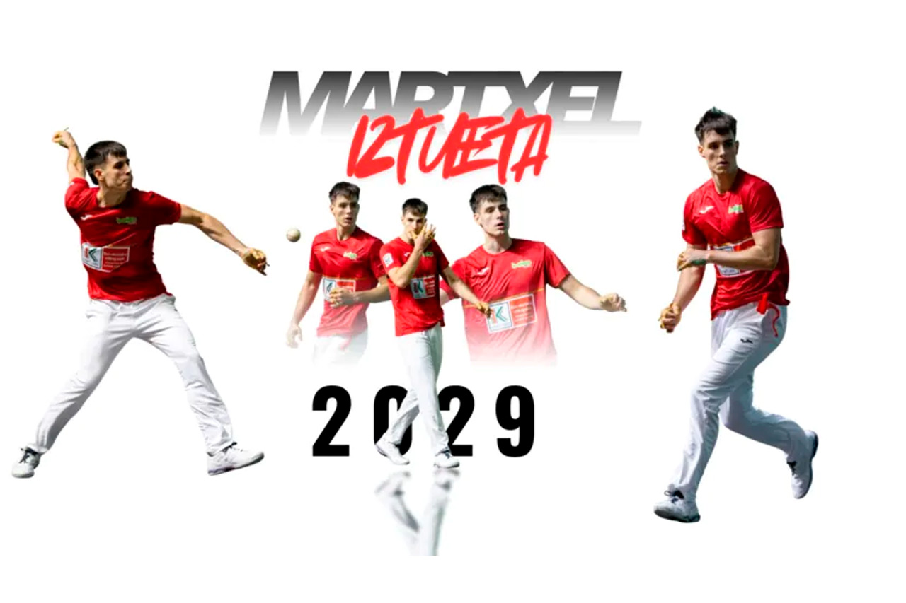 Martxel Iztueta renueva con Baiko Piltota hasta 2029