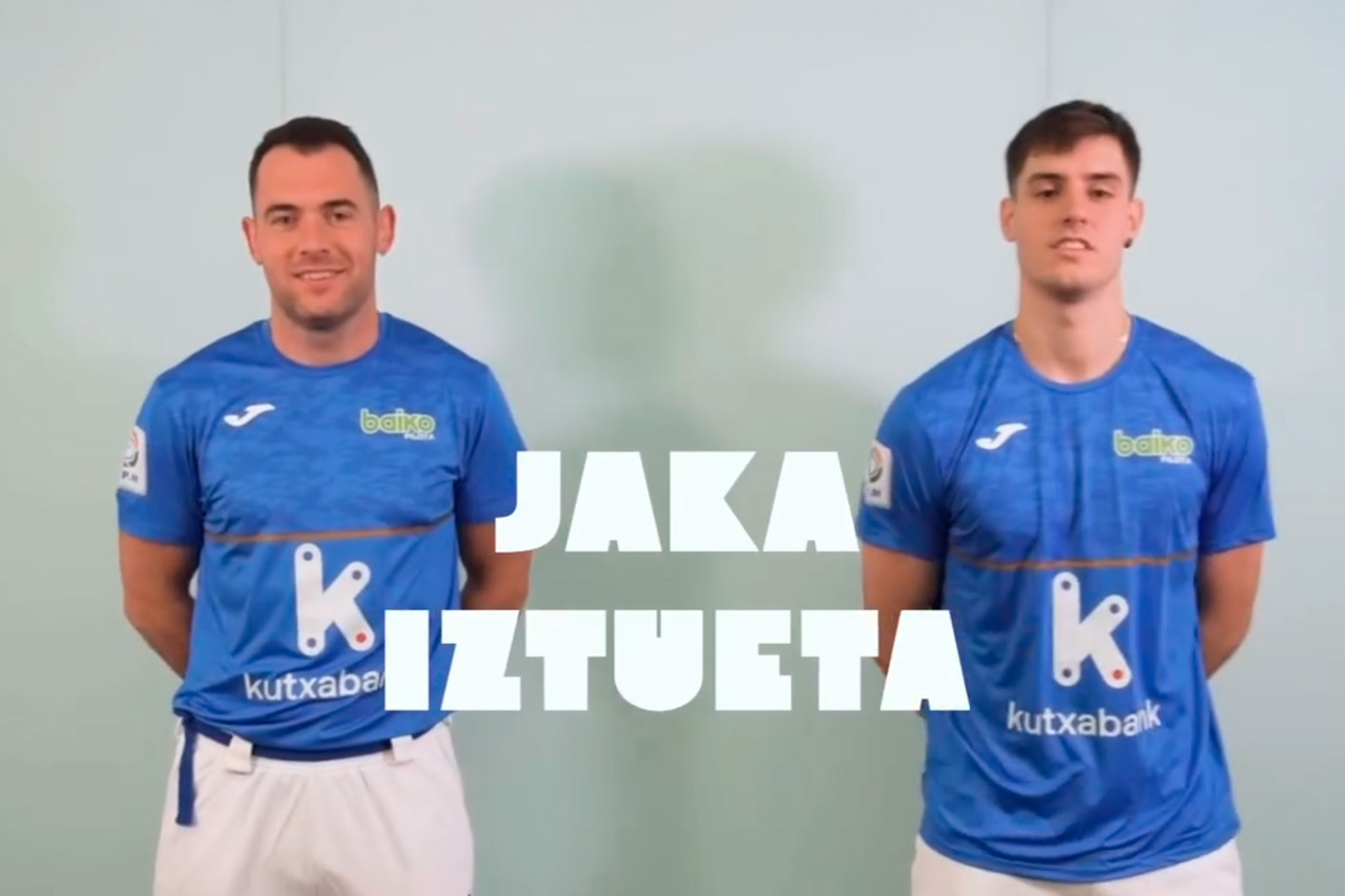 Jaka - Iztueta: Mucha pegada y remate en la cancha