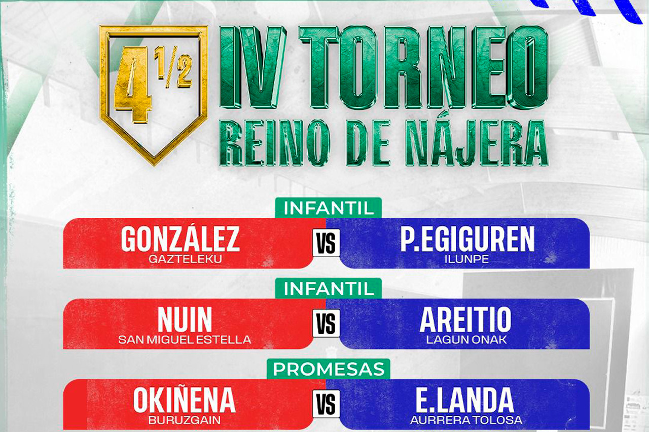 Cartelera V Torneo Reino de Nájera > 21 noviembre