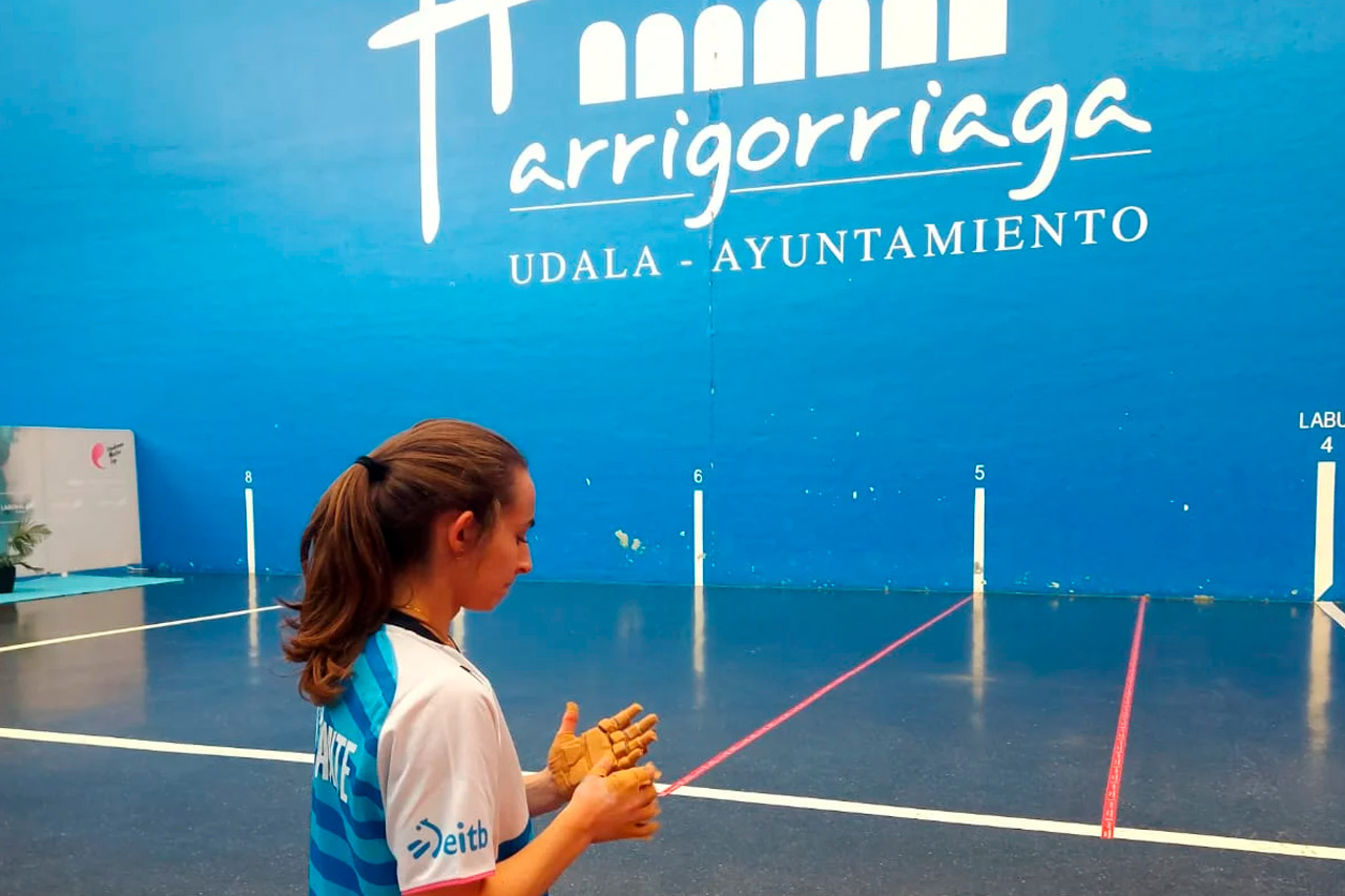 Ainhoa Ruiz de Infante confirma en Arrigorriaga que está en un gran momento de forma