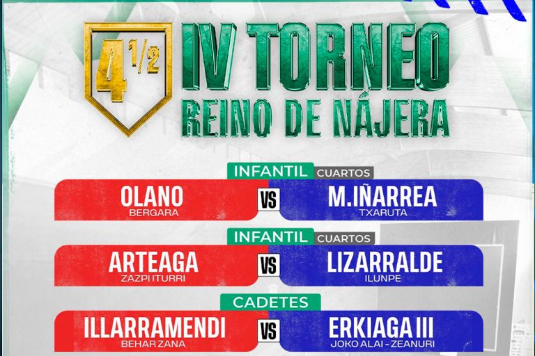 Cartelera V Torneo Reino de Nájera > 30 noviembre