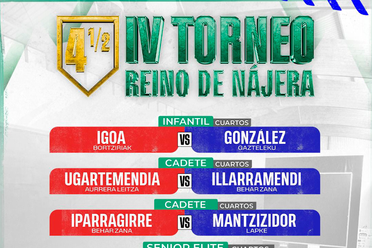 Cartelera V Torneo Reino de Nájera > 5 diciembre