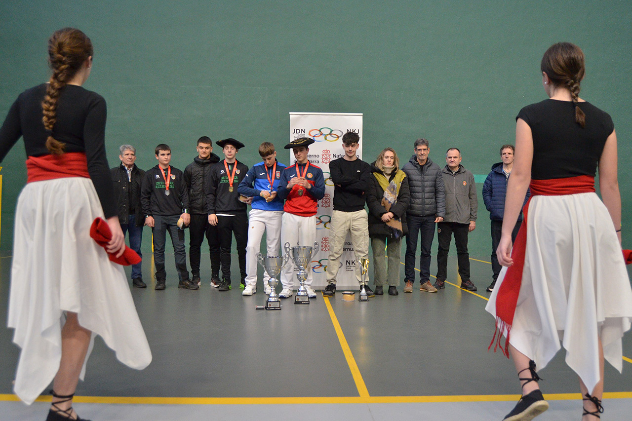 Pablo Aldaz, campeón del Cuatro y Medio Juvenil