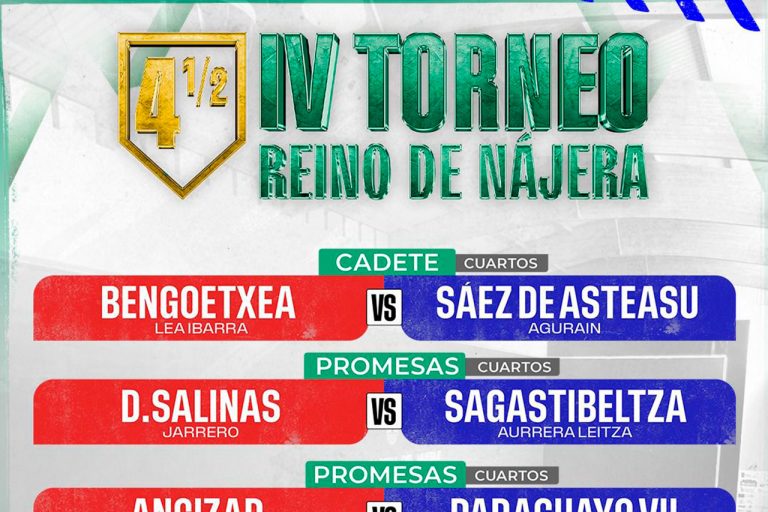 Cartelera V Torneo Reino de Nájera > 14 diciembre
