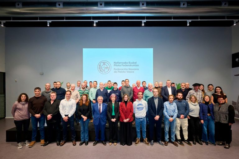La Federación Navarra de Pelota Vasca cumple 100 años