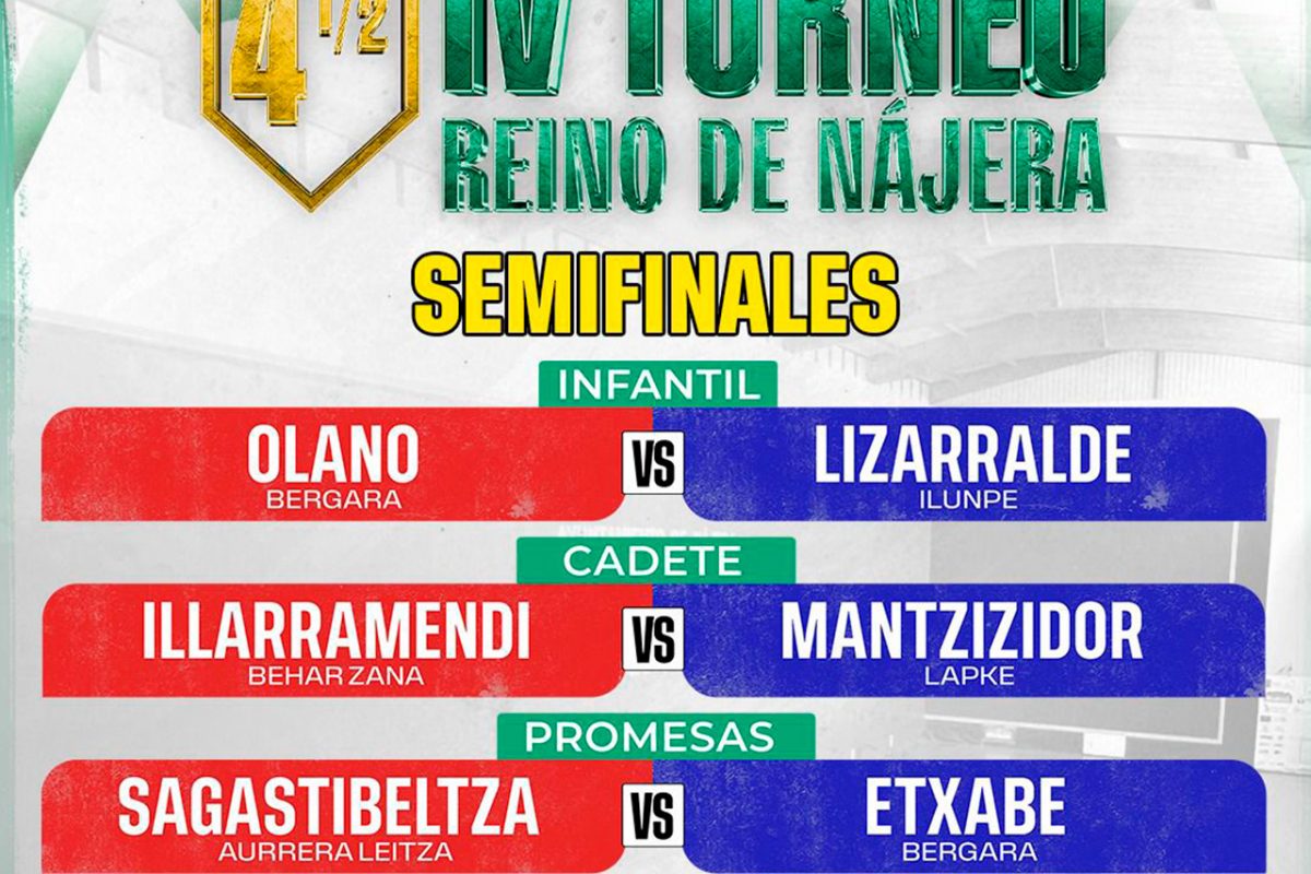 Últimas semifinales IV Torneo Reino de Nájera | 21iguales