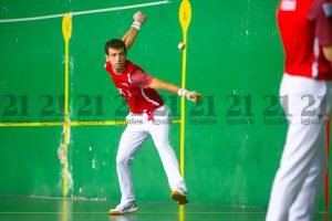 Zabala y Martija vencen por la mínima tras otro duro patido