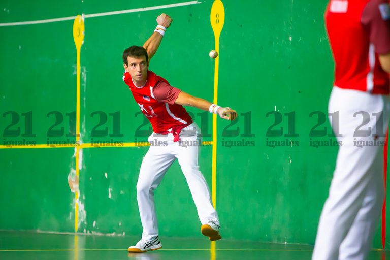 Zabala y Martija vencen por la mínima tras otro duro patido