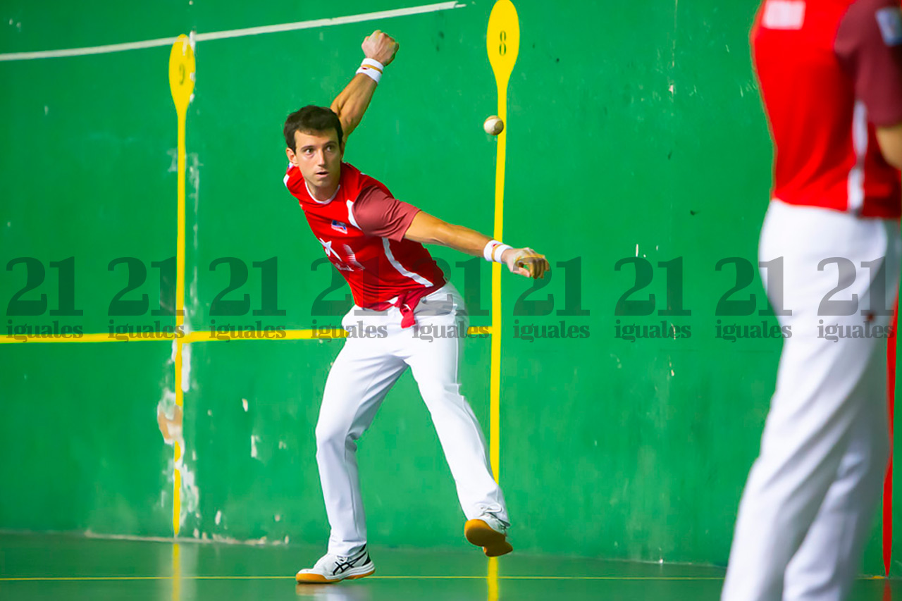 Zabala y Martija vencen por la mínima tras otro duro patido