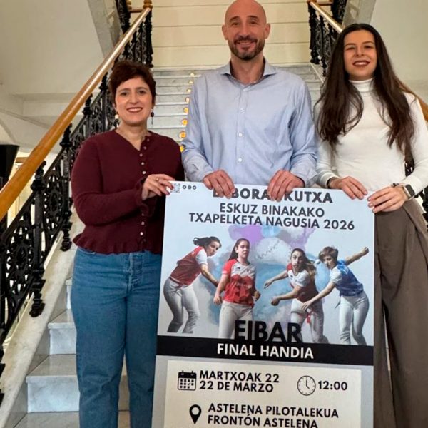 El histórico Astelena de Eibar acogerá la final del Campeonato de Parejas femenino el 22 de marzo