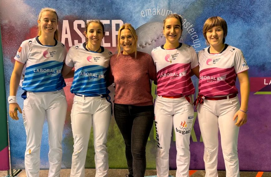 Olatz Arrizabalaga refrenda en Lasarte-Oria que va a por la sexta txapela