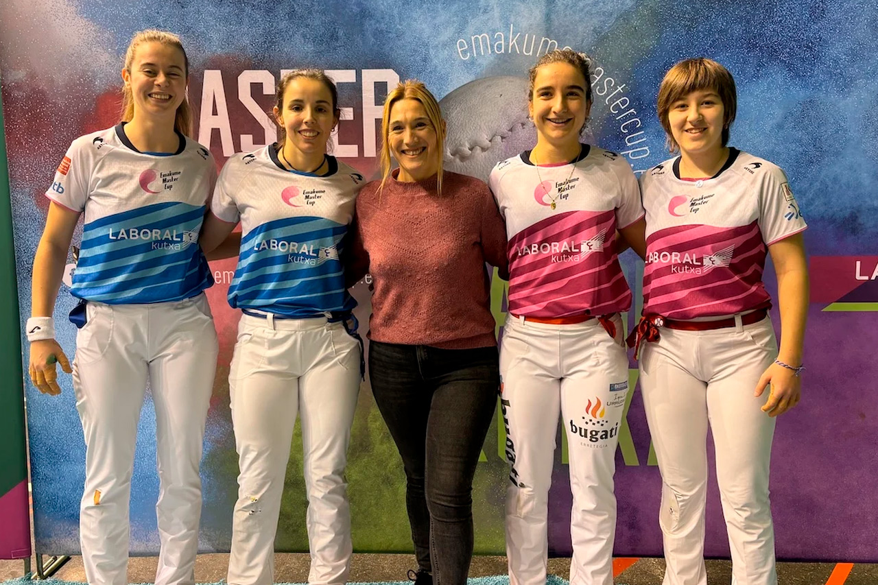 Olatz Arrizabalaga refrenda en Lasarte-Oria que va a por la sexta txapela