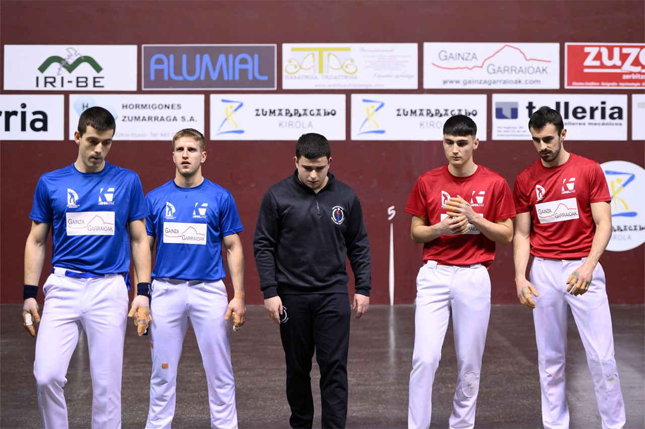 Murua y Arribillaga-Elorz sacian las ganas de Memorial Goñi en un intenso estreno