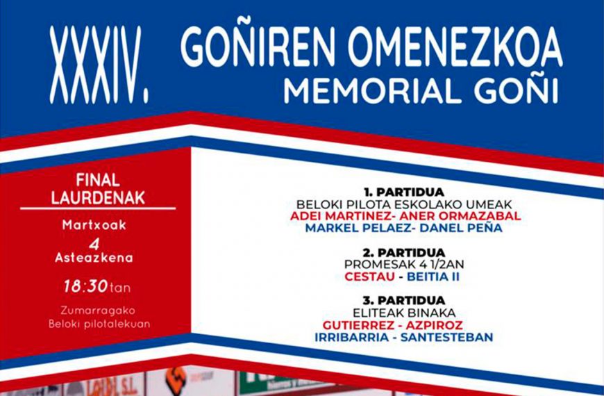 Adrián Azpiroz sustituirá a Beñat Garmendia y el derbi goierritarra muta al derbi del Biaizpe