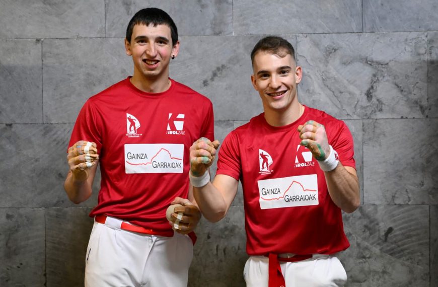 Gutiérrez-Azpiroz levantan un 21-16 en contra para avanzar en el Memorial Goñi