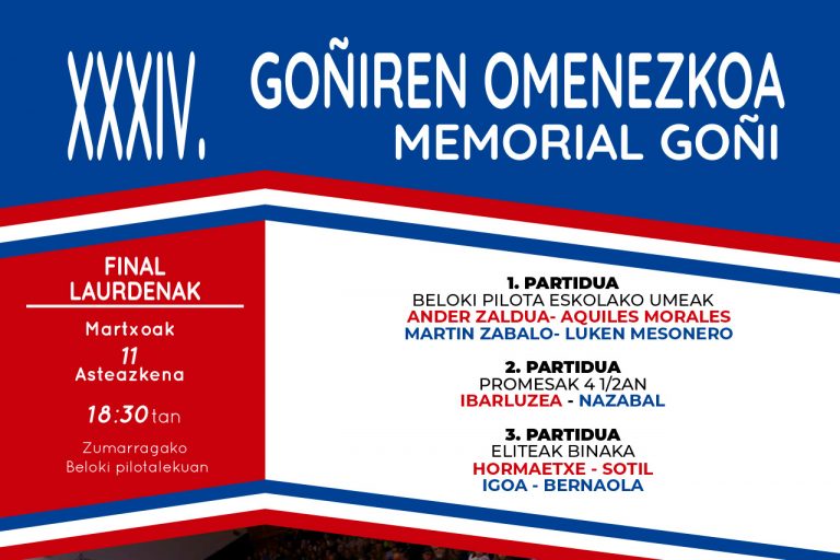 Oier Ibarluzea quiere dar el último paso que le queda en la competición de casa