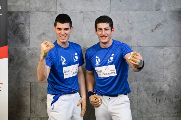 Igoa-Bernaola y Nazabal completan las semifinales en una jornada marcada por la lesión de Ibarluzea