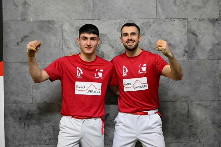 Las semifinales del Goñi elevan el listón y Murua y Arribillaga-Elorz lo superan con brillantez