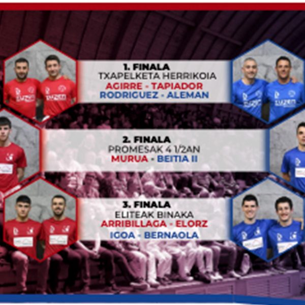 El Memorial Goñi más abierto reparte sus txapelas