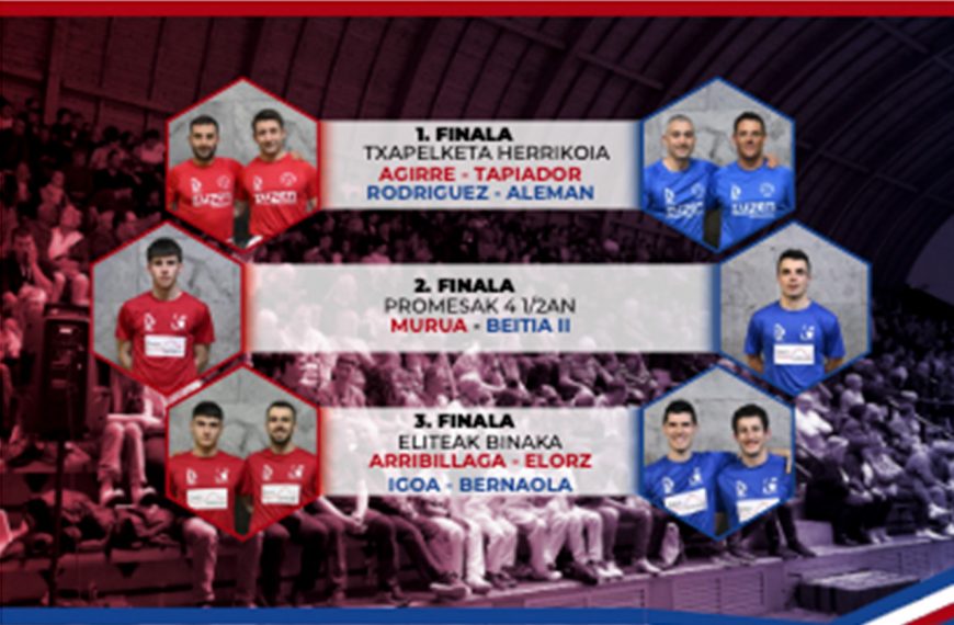 El Memorial Goñi más abierto reparte sus txapelas