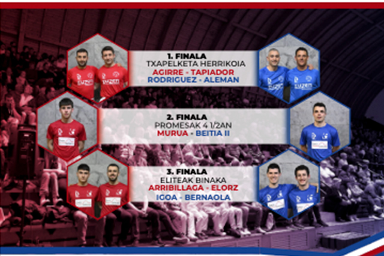 El Memorial Goñi más abierto reparte sus txapelas