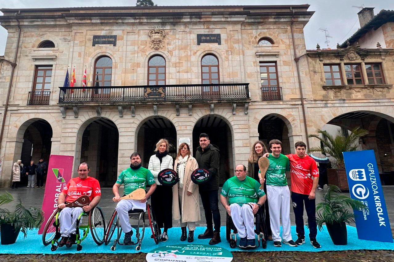 Zumarraga, escaparate del continuo desarrollo de la Pelota Adaptada, con más finales que nunca en el Abierto de Gipuzkoa