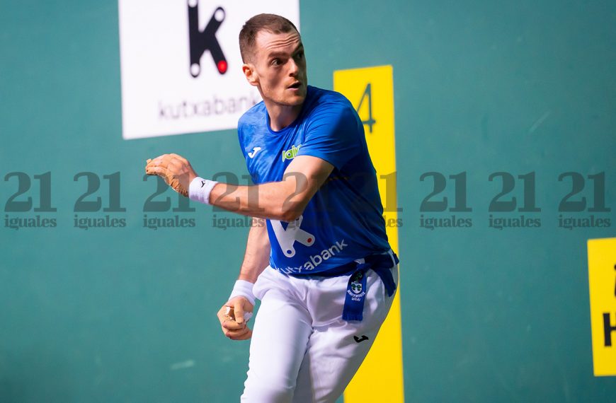 Unai Laso consigue su primer punto basado en una gran pegada