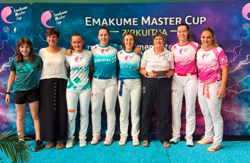 Goiuri Zabaleta e Itsaso Erasun se han tenido que vaciar para estar en la semifinal del Torneo San Fermín