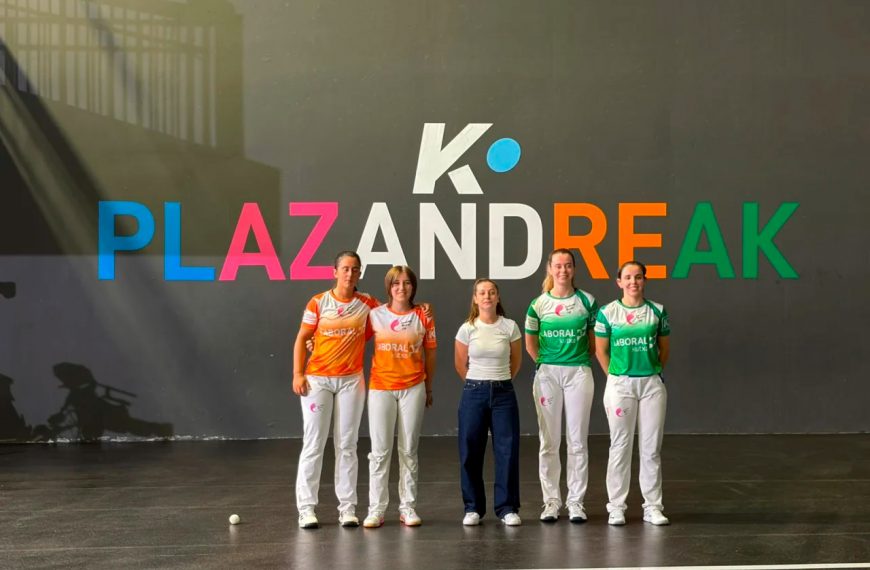 Arrizabalaga-Bergara y Enara Gaminde logran los primeros puntos del torneo Plazandreak
