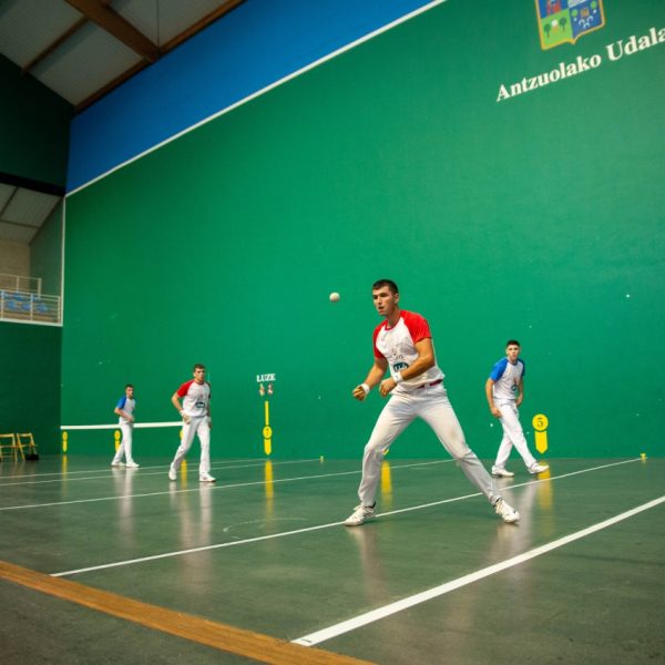 Lizeaga y Balerdi mandan en Antzuola en un brillante estreno del torneo de El Antiguo
